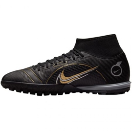 Chuteiras de futebol Nike Mercurial Superfly 8 Academy Tf M DJ2878 007 preto preto 1