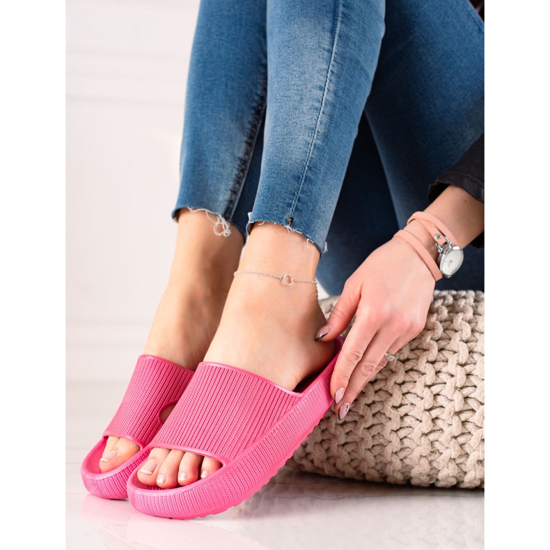 TRENDI Chinelos rosa 1