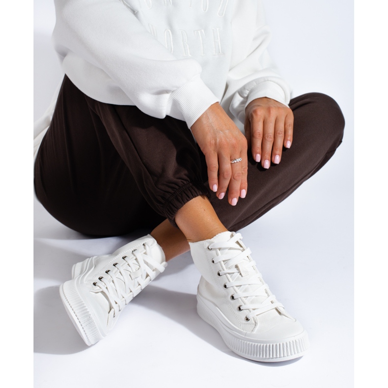 Seastar Tênis Casuais Altos branco 1