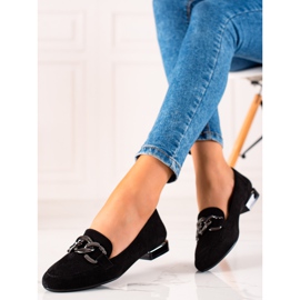 Mocassins elegantes Sergio Leone preto 1