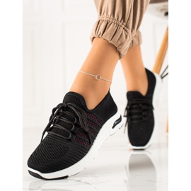 TRENDI Calçados Esportivos Slip-on preto 1