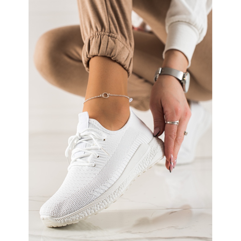 TRENDI Calçados Esportivos Casuais branco 2