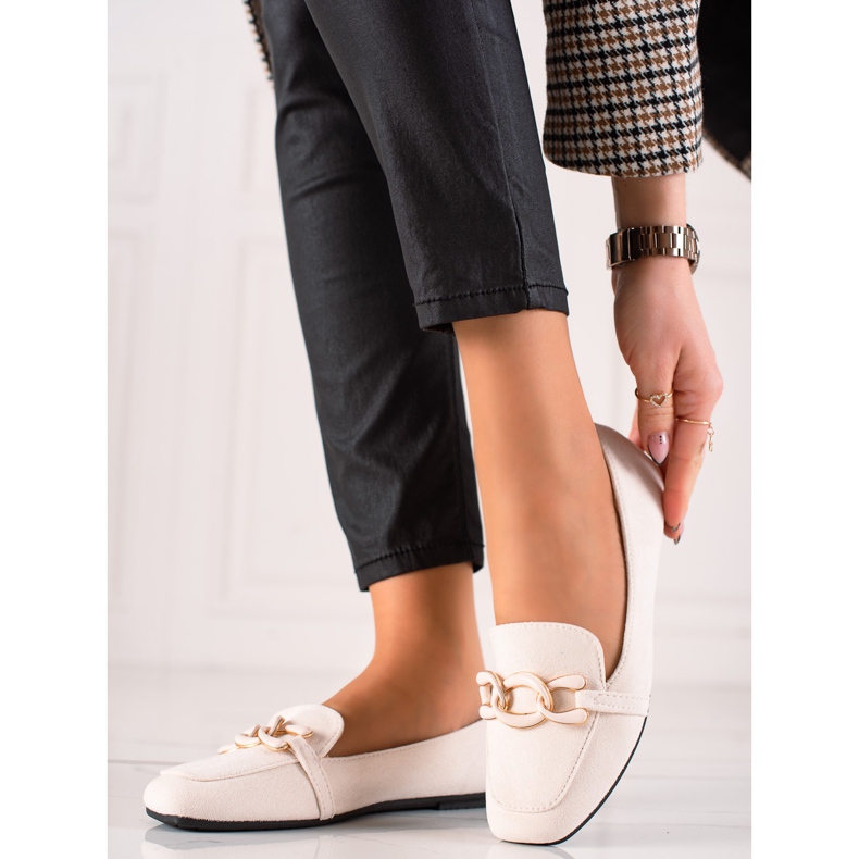 Sergio Todzi Lordes de camurça elegantes bege 1