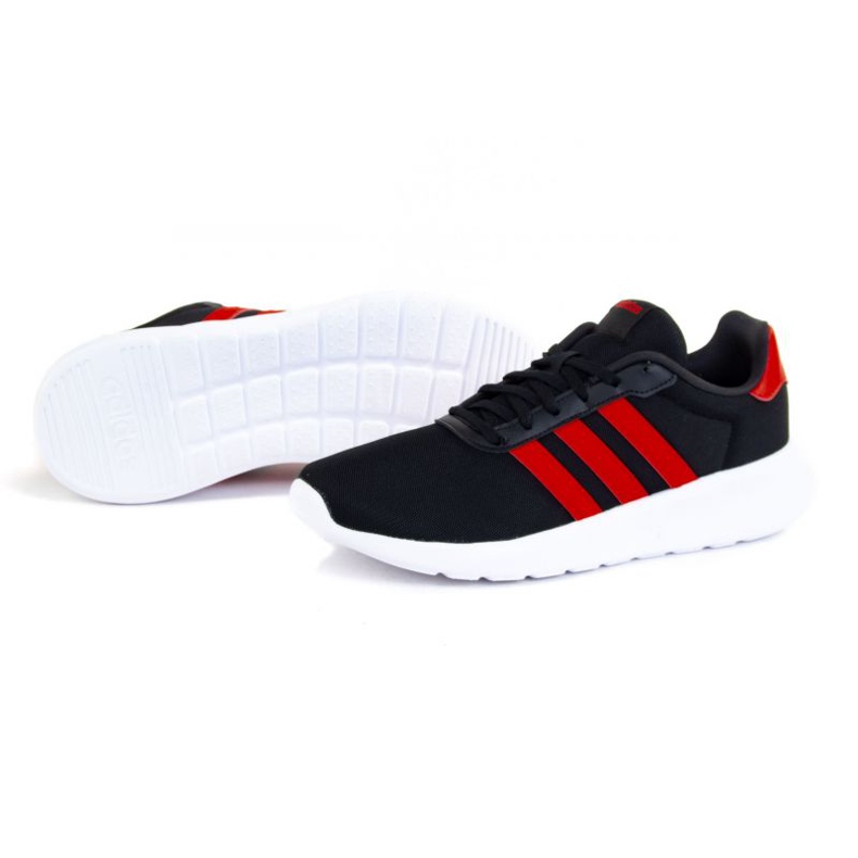 Tênis Adidas Lite Racer 3.0 M GY3099 preto vermelho 1