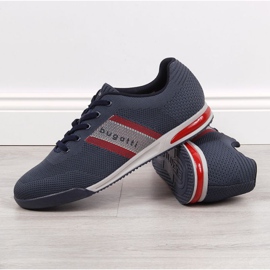 Tênis esportivo Bugatti M INT1695 azul marinho azul-marinho 2