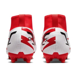 Chuteiras Nike Superfly 8 Academy CR7 Mg Jr DB2672-600 laranjas e tintos 4