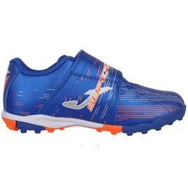 Joma Super Copa Jr 2209 Tf Jr SCJS2204TFV azul laranja azul 1