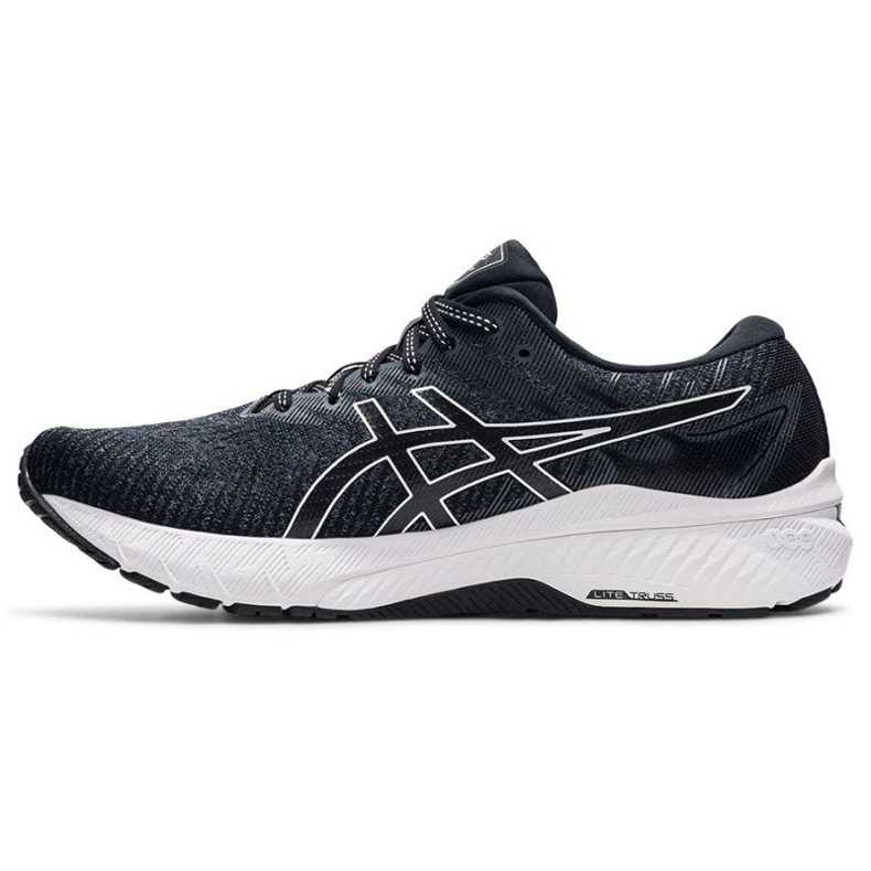 Asics Gt 2000 10 M 1011B185 002 tênis de corrida preto cinza 1