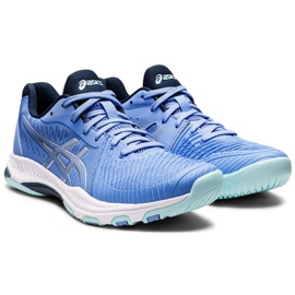Asics Netburner Ballistic Ff 2 W 1052A033 408 tênis de vôlei azul azul 1 Asics Netburner Ballistic Ff 2 W 1052A033 408 tênis de vôlei azul azul 1