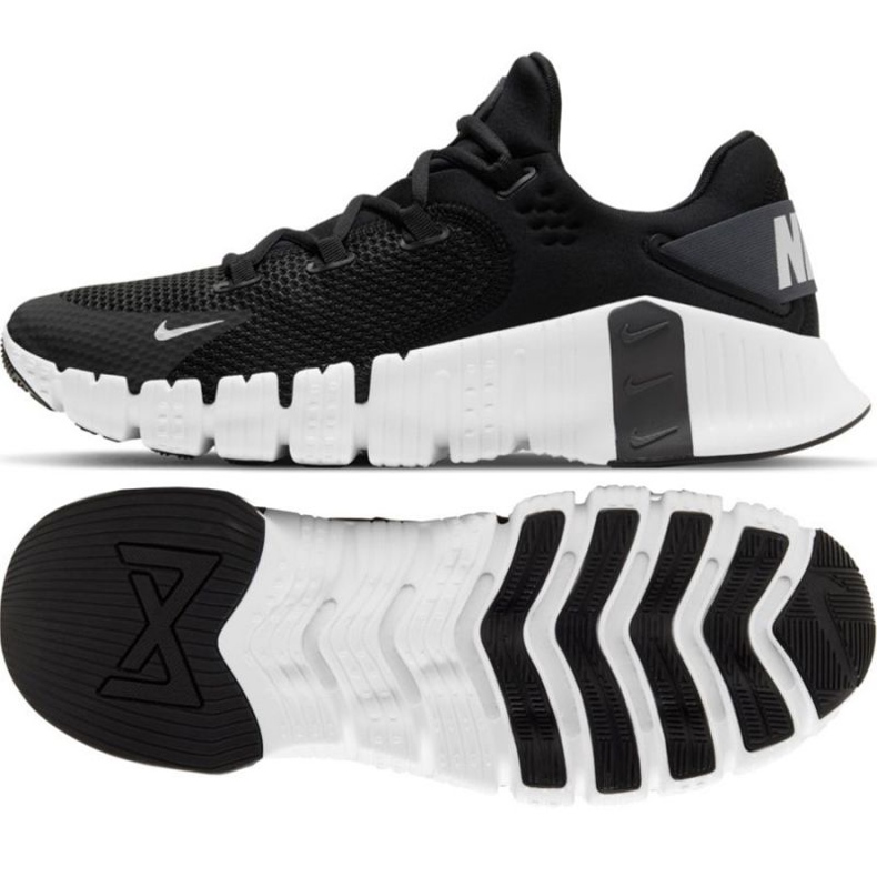 Sapato Nike Free Metcon 4 M CT3886-010 preto 1