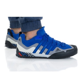 Sapatos Adidas Terrex Swift Solo M S29256 preto azul cinza 1