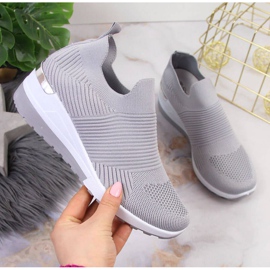 Meias de tênis deslizam em McKeylor W JAN95A cinza 1