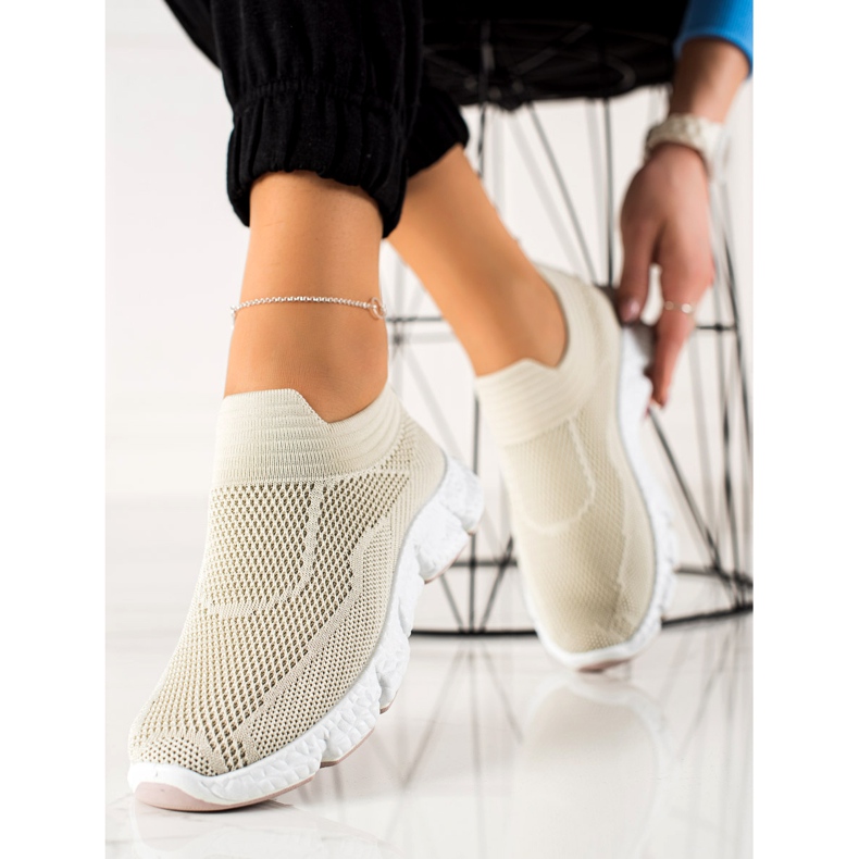 Goodin Tênis Slip-on bege 1