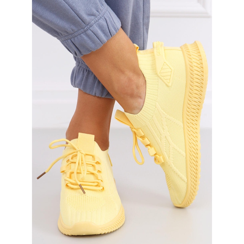 Zewa Yellow meias esportivas amarelo 2
