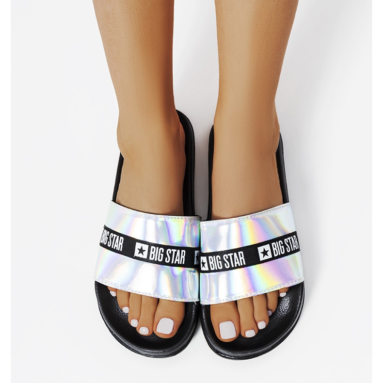 Chinelos de prata Big Star GG274A005 1