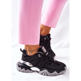 Sapatos esportivos femininos Memory Foam Big Star II274089 preto 1