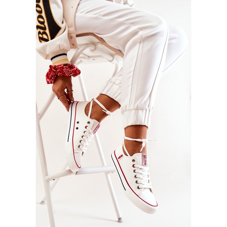 Tênis feminino Big Star JJ274123 Branco 2