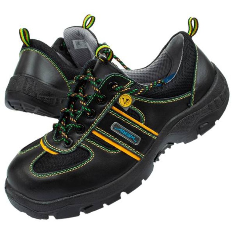 Sapatos de trabalho Bhp Abeba Men Anatom Black M 32243 preto 1 Sapatos de trabalho Bhp Abeba Men Anatom Black M 32243 preto 1