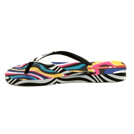 Chinelos Zebra Ipanema 26627 23879 branco preto multicolorido 1 Chinelos Zebra Ipanema 26627 23879 branco preto multicolorido 1