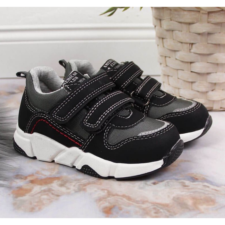 Tênis esportivo American Club Jr AM876A preto 2