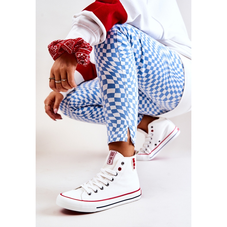 Tênis cano alto Big Star JJ274127 Branco 2