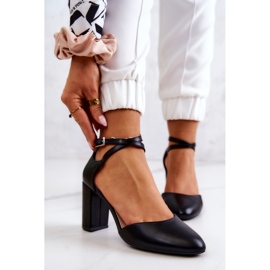 Bombas com fivela Sergio Leone SK851 Preto 1 Bombas com fivela Sergio Leone SK851 Preto 1