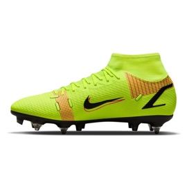 Chuteiras Nike Mercurial Superfly 8 Academy SG-Pro Ac M CW7432-760 verde verde 1