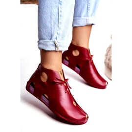 Brogues Maciejka Vermelho Feminino 03426-08 2