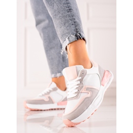 TRENDI Calçado desportivo bege multicolorido 1