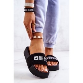 Chinelos de borracha Big Star JJ274A263 Preto 1