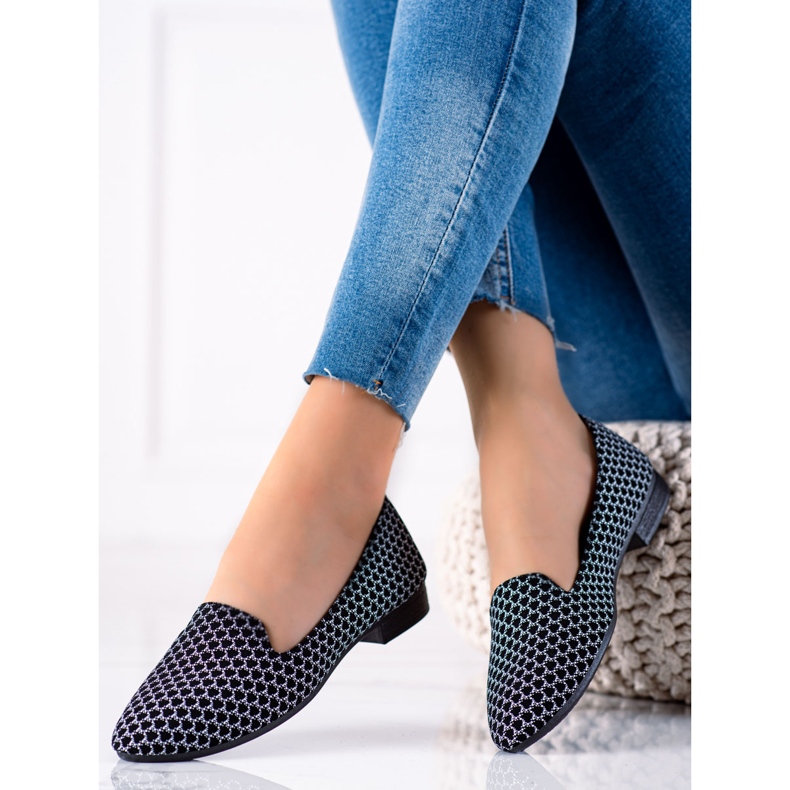 TRENDI Lordes Clássicos com Padrão preto 1