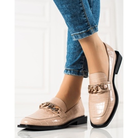 S. BARSKI Mocassins elegantes S.BARSKI bege 1