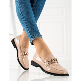 S. BARSKI Mocassins elegantes S.BARSKI bege 2