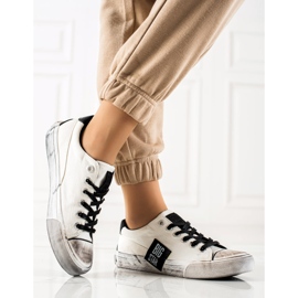 Tênis feminino Big Star JJ274350 branco 1