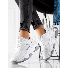 Tênis feminino Big Star JJ274579 branco 1