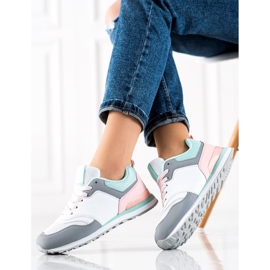 RTX WALK Calçados esportivos coloridos branco cinza multicolorido 1