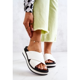 Chinelos femininos Big Star JJ274723 Branco 1