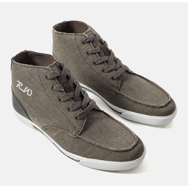 Tênis marrom Perez bege 1