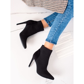S. BARSKI Botas combinando em um pino S.BARSKI preto 1