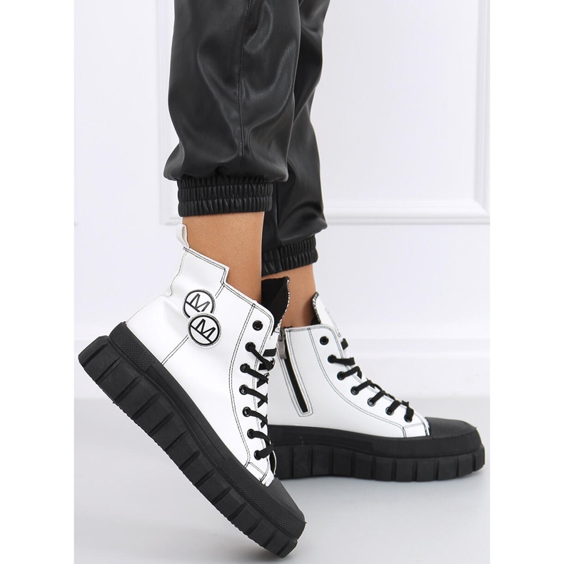 Tênis Ayse BRANCO / PRETO 1