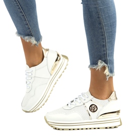 Tênis de couro Filippo DP3538 / 22 WH branco 4