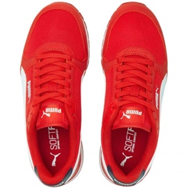Puma St Runner v3 Mesh Jr 385510 04 vermelho 1