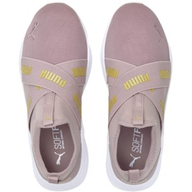 Tênis Puma Wired Run Slipon Wmns 382299 05 rosa 1 Tênis Puma Wired Run Slipon Wmns 382299 05 rosa 1
