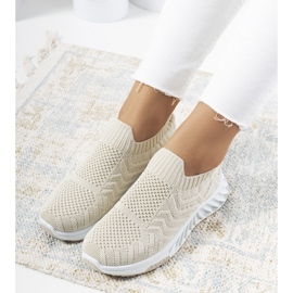 Tênis esportivo Alexandrin bege 1