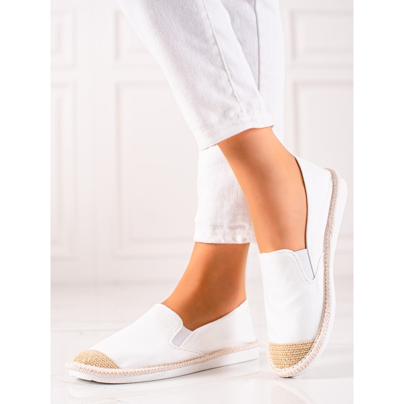 TRENDI Alpercatas Casuais Brancas branco 1