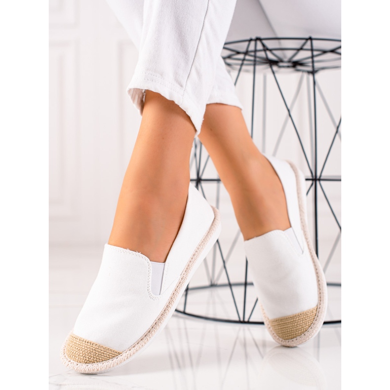TRENDI Alpercatas Casuais Brancas branco 2