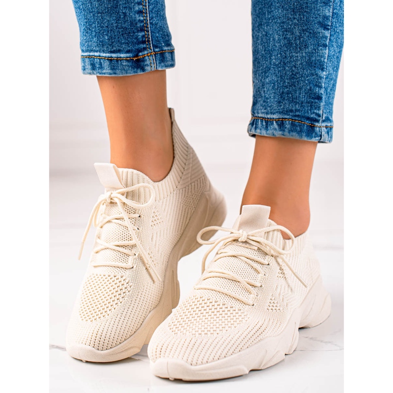 Sweet Shoes Calçados Esportivos Bege 2