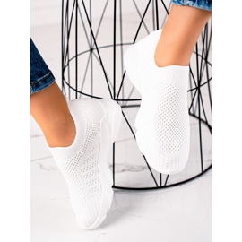 Sweet Shoes Tênis esportivos deslizantes branco 1