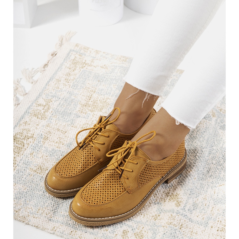 Edda brown oxfords a céu aberto marrom 1