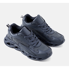 Tênis masculino Cedric azul marinho cinza 1